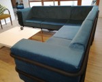 Banquette bleue